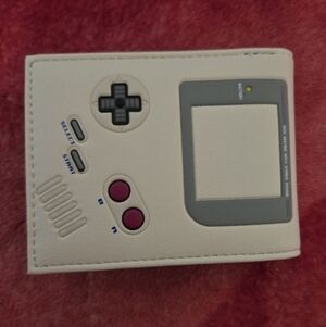 New Nintendo Gameboy videogame leather wallet